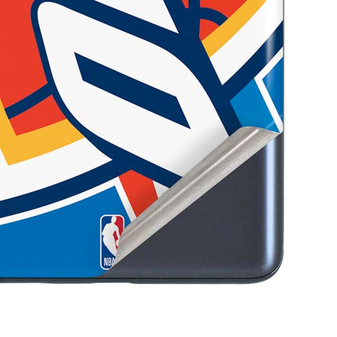 NBA Oklahoma City Thunder Large Logo Galaxy S20 Fan Edition Skin