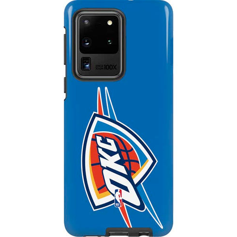 NBA Oklahoma City Thunder Large Logo Galaxy S20 Ultra 5G Pro Case