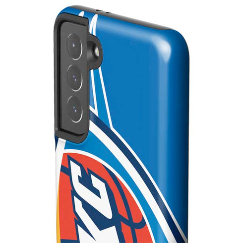 NBA Oklahoma City Thunder Large Logo Galaxy S21 5G Pro Case