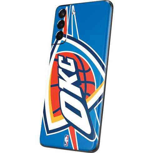 NBA Oklahoma City Thunder Large Logo Galaxy S21 5G Skin