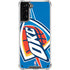 NBA Oklahoma City Thunder Large Logo Galaxy S21 Plus 5G Clear Case