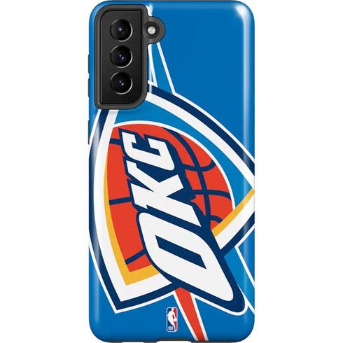 NBA Oklahoma City Thunder Large Logo Galaxy S21 Plus 5G Pro Case