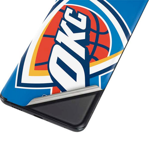 NBA Oklahoma City Thunder Large Logo Galaxy S21 Ultra 5G Skin