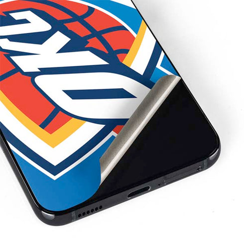 NBA Oklahoma City Thunder Large Logo Galaxy S22 Plus Skin