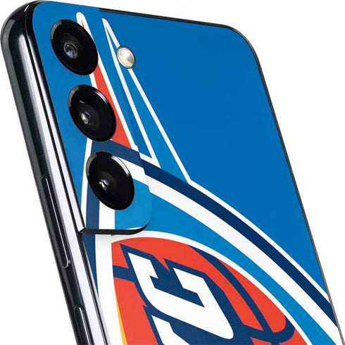 NBA Oklahoma City Thunder Large Logo Galaxy S22 Skin