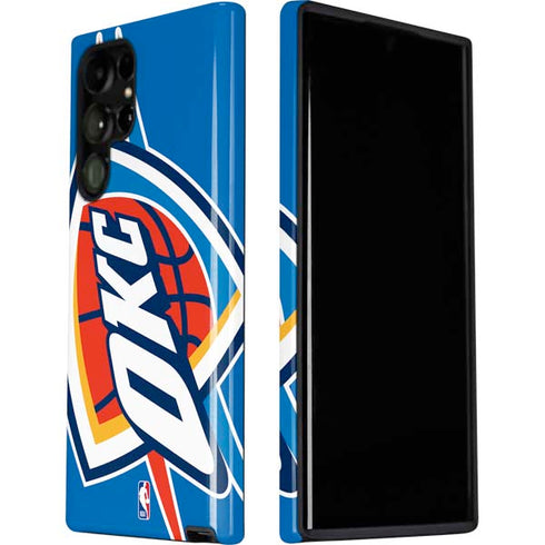 NBA Oklahoma City Thunder Large Logo Galaxy S22 Ultra Pro Case