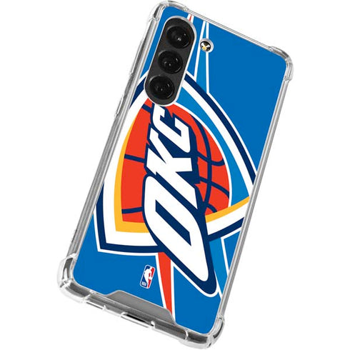 NBA Oklahoma City Thunder Large Logo Galaxy S23 Clear Case
