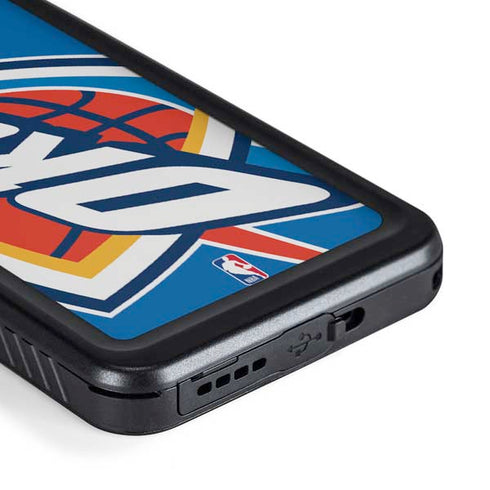 NBA Oklahoma City Thunder Large Logo Galaxy S23 Plus Waterproof Case