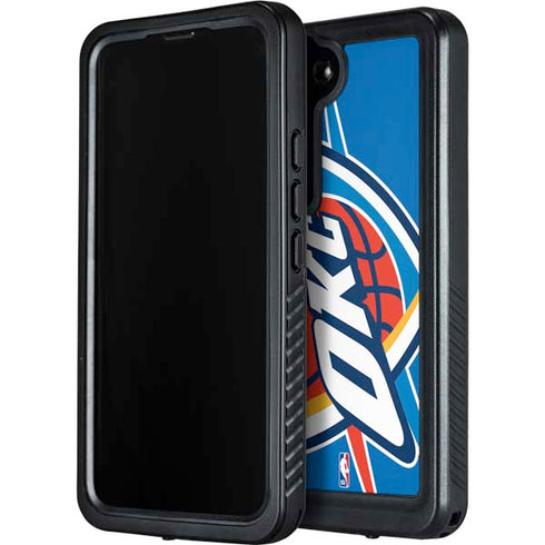 NBA Oklahoma City Thunder Large Logo Galaxy S23 Waterproof Case