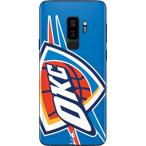 NBA Oklahoma City Thunder Large Logo Galaxy S9 Plus Skin