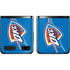 NBA Oklahoma City Thunder Large Logo Galaxy Z Flip Skin