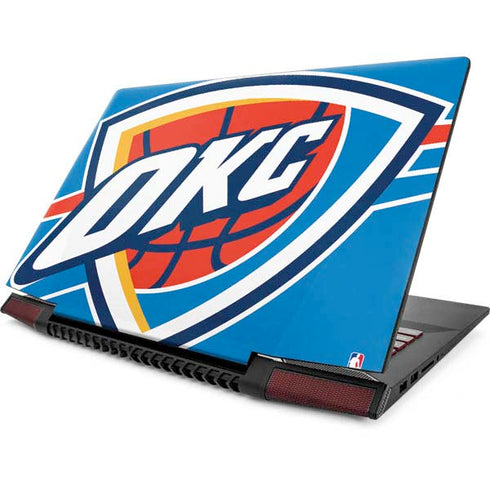 NBA Oklahoma City Thunder Large Logo Lenovo IdeaPad Skin