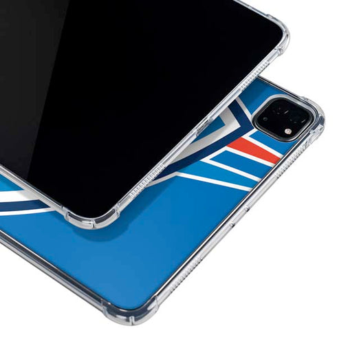 NBA Oklahoma City Thunder Large Logo iPad Pro 12.9in (2020) Clear Case