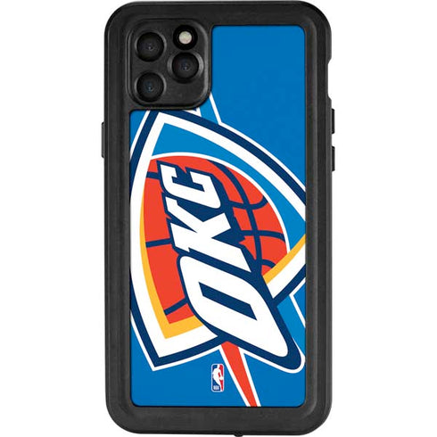 NBA Oklahoma City Thunder Large Logo iPhone 11 Pro Max Waterproof Case