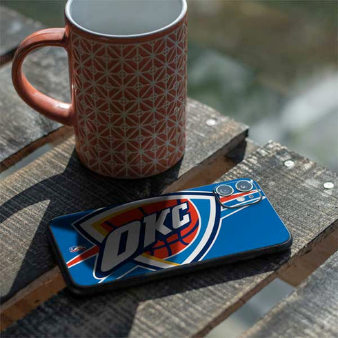 NBA Oklahoma City Thunder Large Logo iPhone 11 Skin