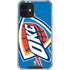 NBA Oklahoma City Thunder Large Logo iPhone 12 Clear Case