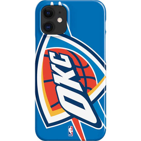 NBA Oklahoma City Thunder Large Logo iPhone 12 Mini Lite Case