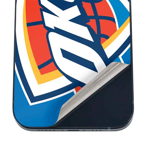 NBA Oklahoma City Thunder Large Logo iPhone 12 Mini Skin