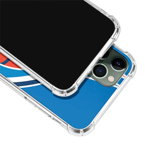 NBA Oklahoma City Thunder Large Logo iPhone 12 Pro Max Clear Case