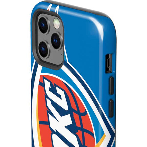 NBA Oklahoma City Thunder Large Logo iPhone 12 Pro Max Impact Case