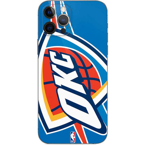 NBA Oklahoma City Thunder Large Logo iPhone 12 Pro Skin