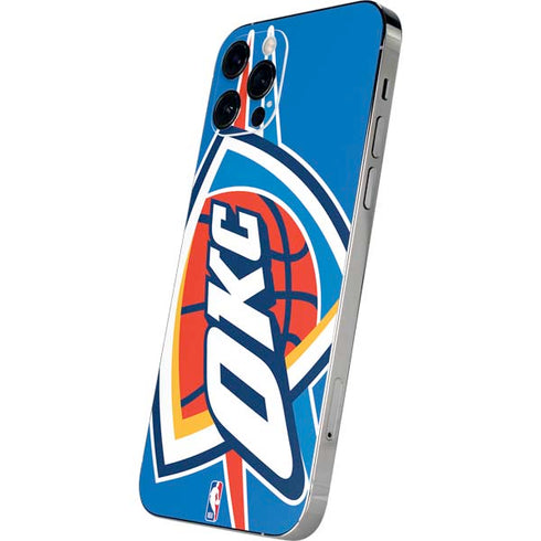 NBA Oklahoma City Thunder Large Logo iPhone 12 Pro Skin
