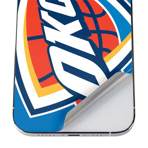NBA Oklahoma City Thunder Large Logo iPhone 12 Pro Skin