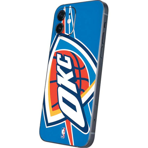 NBA Oklahoma City Thunder Large Logo iPhone 12 Skin