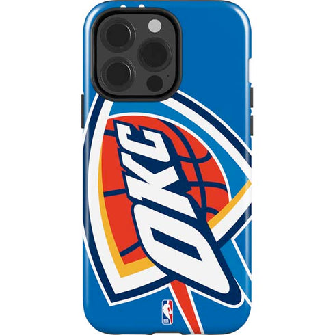 NBA Oklahoma City Thunder Large Logo iPhone 13 Pro Impact Case