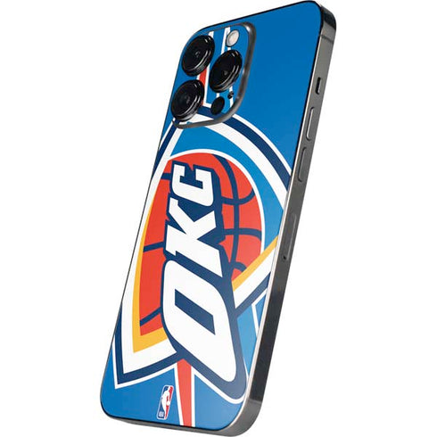 NBA Oklahoma City Thunder Large Logo iPhone 13 Pro Max Skin