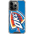 NBA Oklahoma City Thunder Large Logo iPhone 14 Pro Clear Case