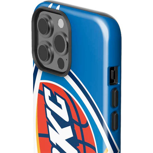 NBA Oklahoma City Thunder Large Logo iPhone 15 Pro Max Impact Case