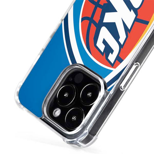 NBA Oklahoma City Thunder Large Logo iPhone 15 Pro Max MagSafe Case