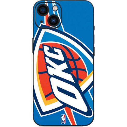NBA Oklahoma City Thunder Large Logo iPhone 14 Skin
