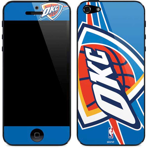 NBA Oklahoma City Thunder Large Logo iPhone 5/5s/5SE Skin
