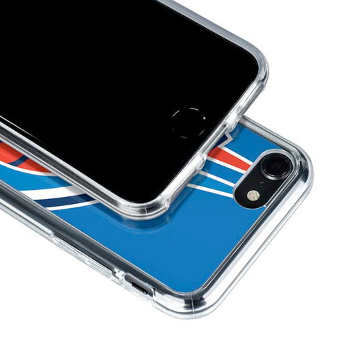 NBA Oklahoma City Thunder Large Logo iPhone SE (2nd & 3rd Gen) Clear Case