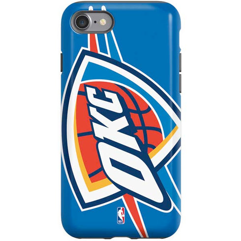 NBA Oklahoma City Thunder Large Logo iPhone SE (2nd & 3rd Gen) Pro Case