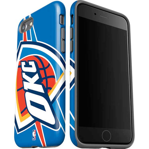NBA Oklahoma City Thunder Large Logo iPhone SE (2nd & 3rd Gen) Pro Case