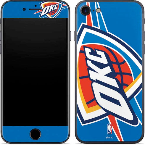 NBA Oklahoma City Thunder Large Logo iPhone SE (2nd & 3rd Gen) Skin