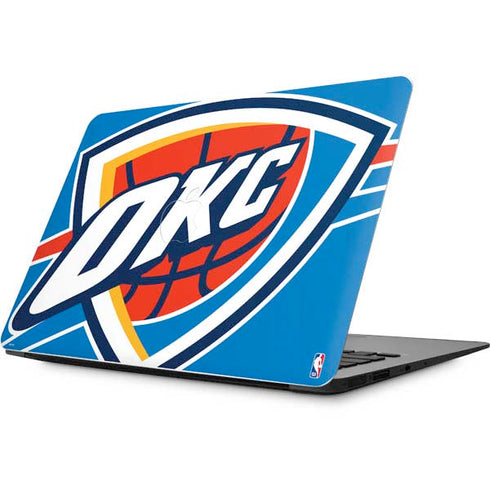 NBA Oklahoma City Thunder Large Logo Apple MacBook Skin
