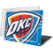 NBA Oklahoma City Thunder Large Logo MacBook Pro 16in (2019-20) Case plus Skin