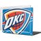 NBA Oklahoma City Thunder Large Logo MacBook Pro 16in (2021-25) Case plus Skin