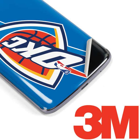 NBA Oklahoma City Thunder Large Logo Moto E5 Plus Skin