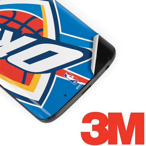 NBA Oklahoma City Thunder Large Logo Moto G6 Skin