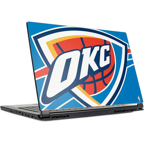 NBA Oklahoma City Thunder Large Logo MSI GS65 Stealth Laptop Skin
