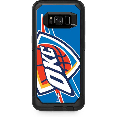 NBA Oklahoma City Thunder Large Logo Otterbox Commuter Galaxy Skin