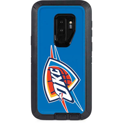 NBA Oklahoma City Thunder Large Logo Otterbox Defender Galaxy Skin