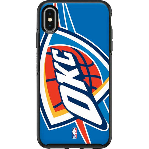 NBA Oklahoma City Thunder Large Logo Otterbox Symmetry iPhone Skin