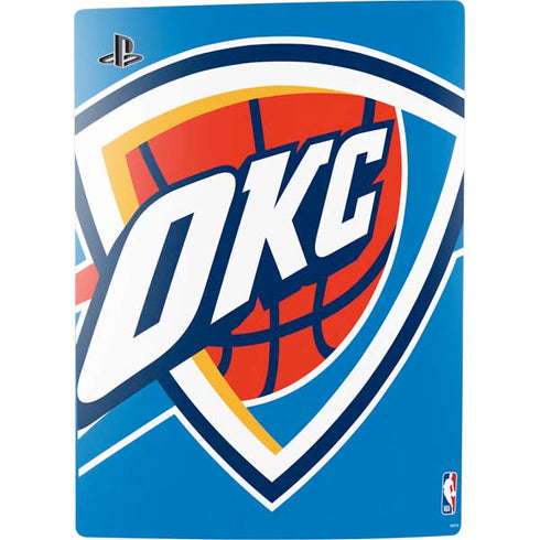 NBA Oklahoma City Thunder Large Logo PS5 Console Skin