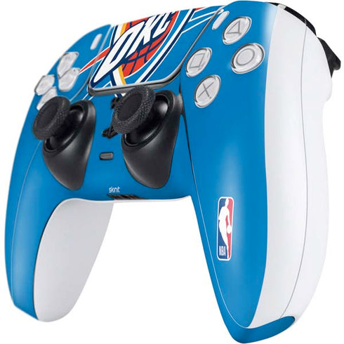 NBA Oklahoma City Thunder Large Logo PS5 Controller Skin
